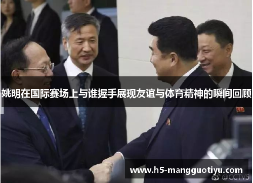 姚明在国际赛场上与谁握手展现友谊与体育精神的瞬间回顾